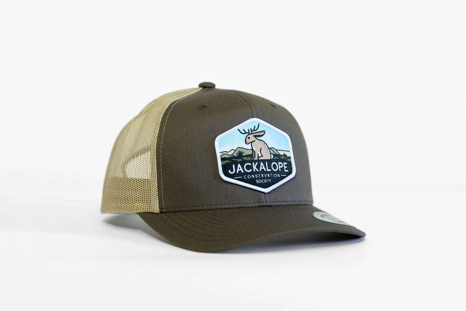 Jackalope Conservation Society Mesh Snapback Hat