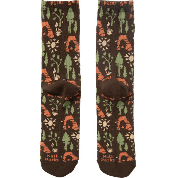 National Park Roundup Socks
