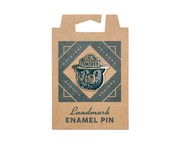 Smokey Bear Enamel Pin