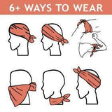 National Parks of the USA Illustrated Map Cotton Bandana