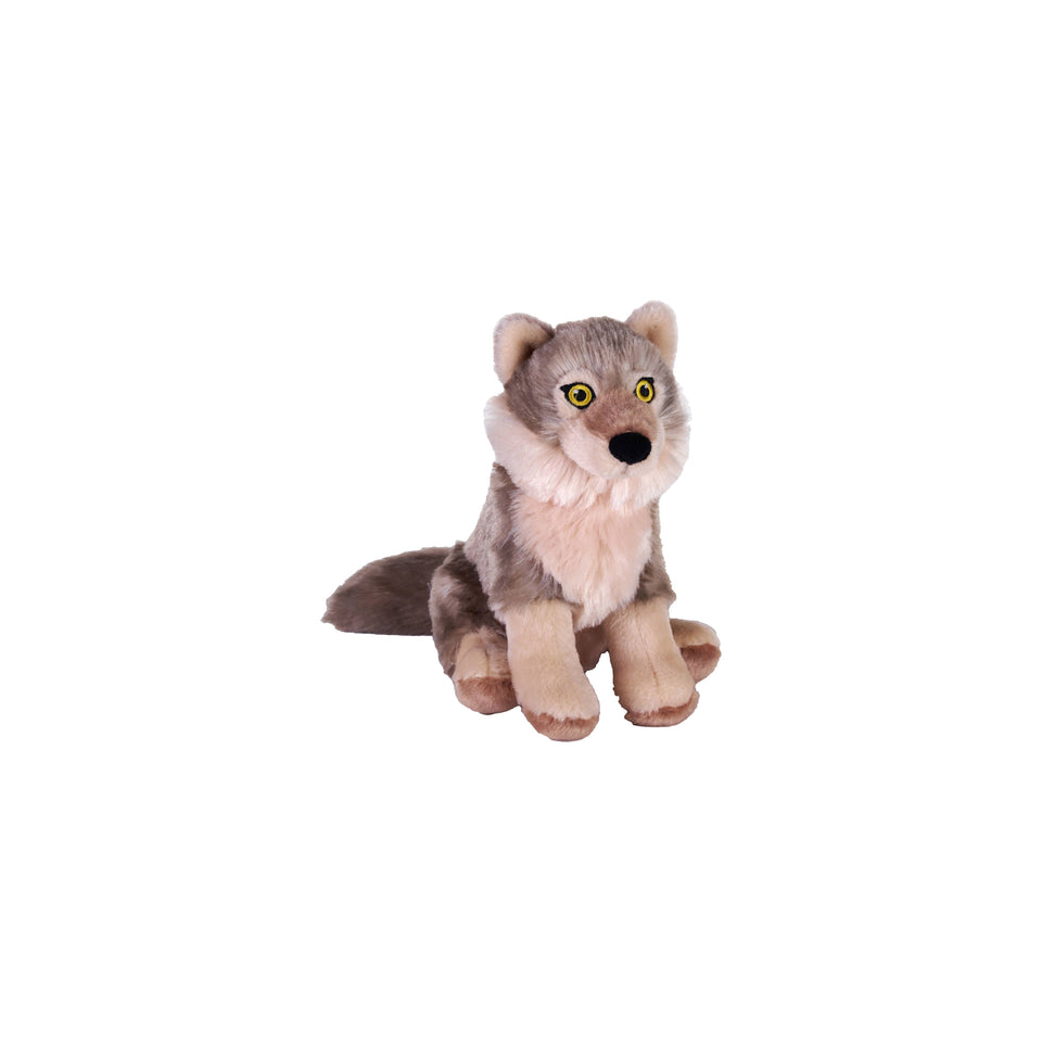 Cuddlekins Eco Mini Wolf Stuffed Animal