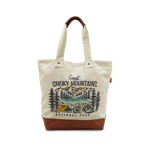 Great Smoky Mountains Adventure Canvas Tote Bag