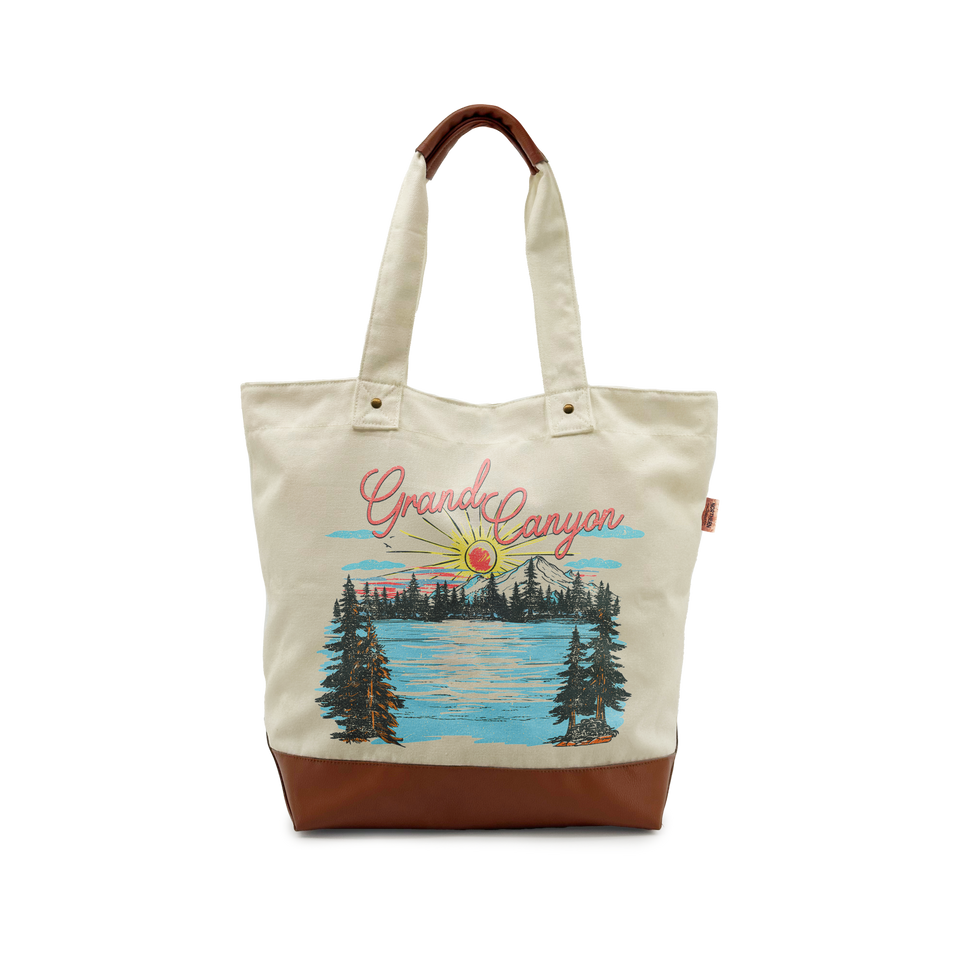 Grand Canyon Adventure Canvas Tote Bag