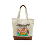 Yellowstone Adventure Canvas Tote Bag