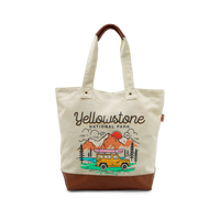 Yellowstone Adventure Canvas Tote Bag