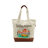Yellowstone Adventure Canvas Tote Bag