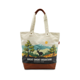 Great Smoky Mountains Wildlife Canvas Tote Bag