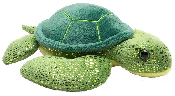 Mini Green Sea Turtle Stuffed Animal 7"