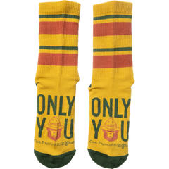Smokey Bear Only You Can Prevent Wildfires Socks