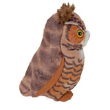 Audubon II Great Horned Owl Stuffed Animal W Sound 5.5"