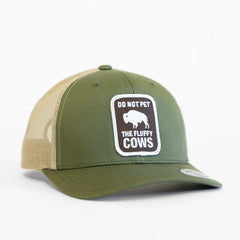 Do Not Pet the Fluffy Cows National Park Mesh Snapback Hat