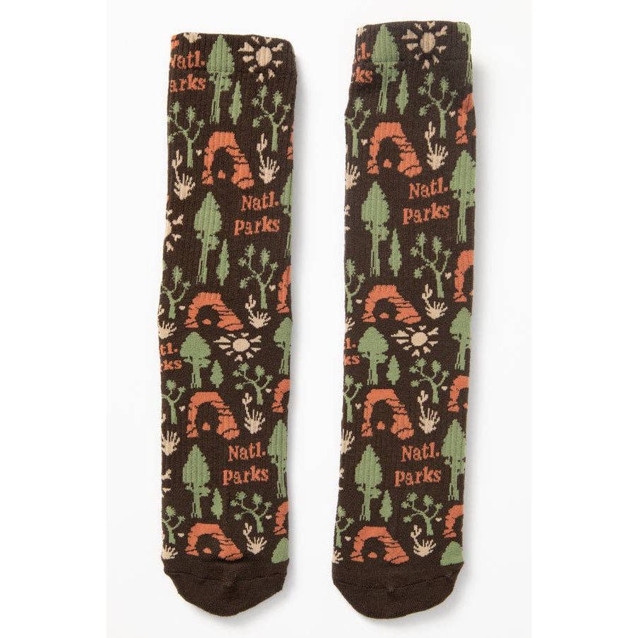 National Park Roundup Socks