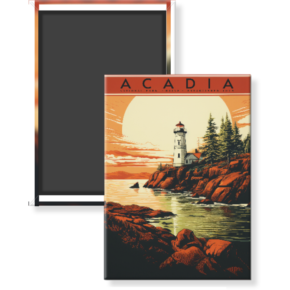 Acadia National Park Magnet – Collection 1