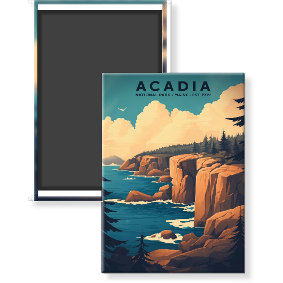 Acadia National Park Magnet – Collection 3
