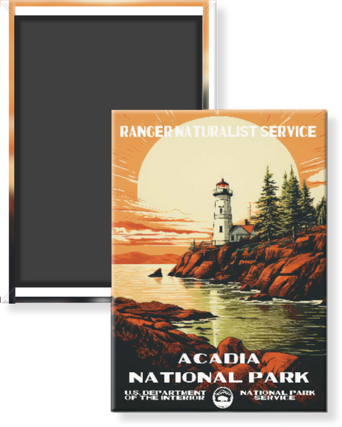 Acadia National Park WPA Magnet