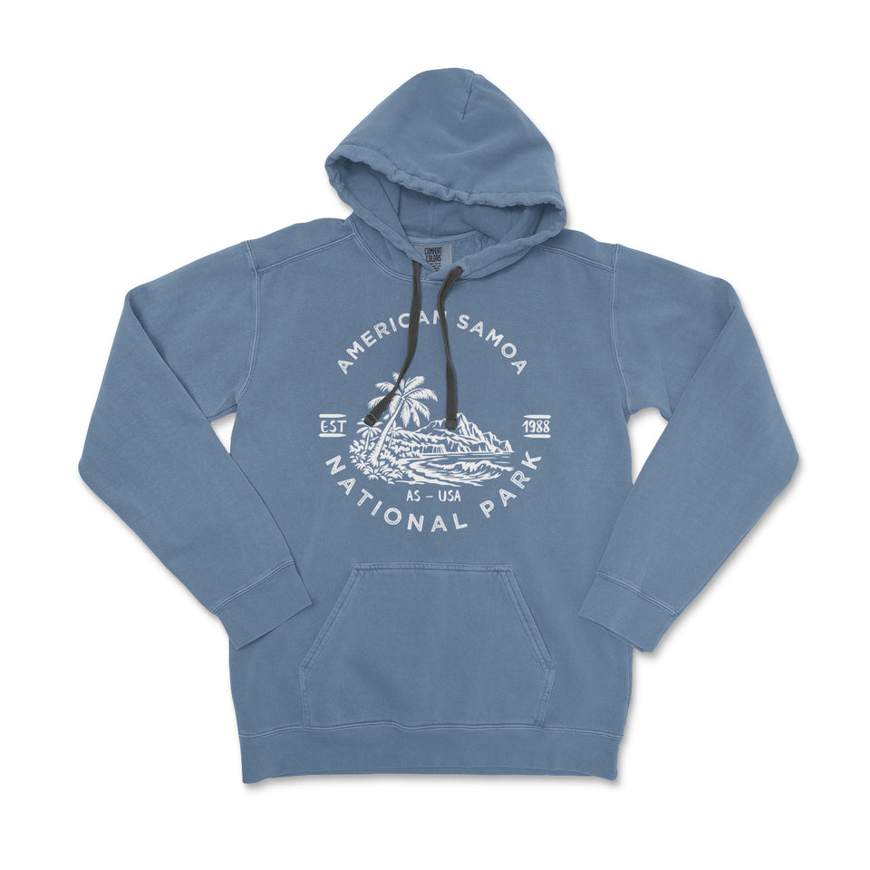 American Samoa National Park Garment-Dyed Hoodie