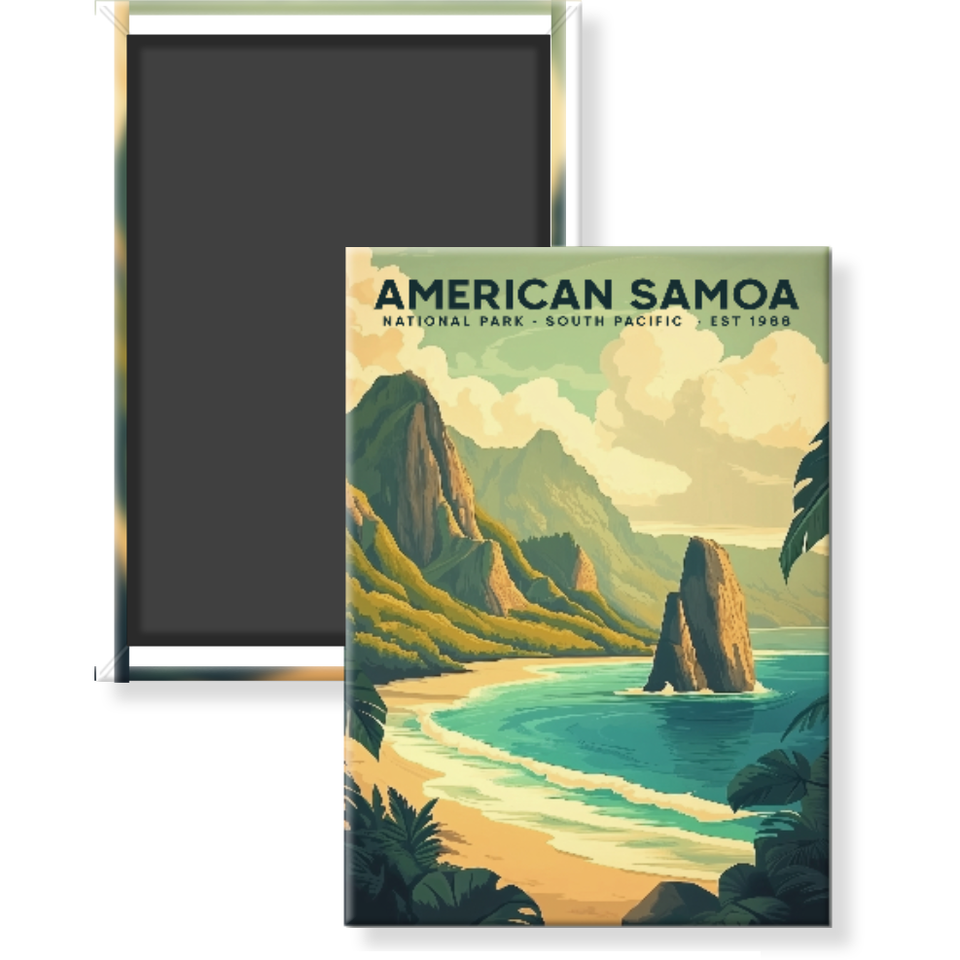 American Samoa National Park Magnet – Collection 3