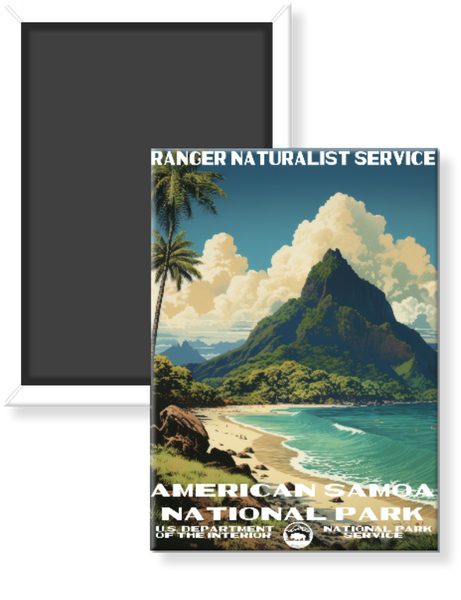 American Samoa National Park WPA Magnet