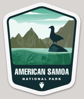 American Samoa National Park Die Cut Sticker