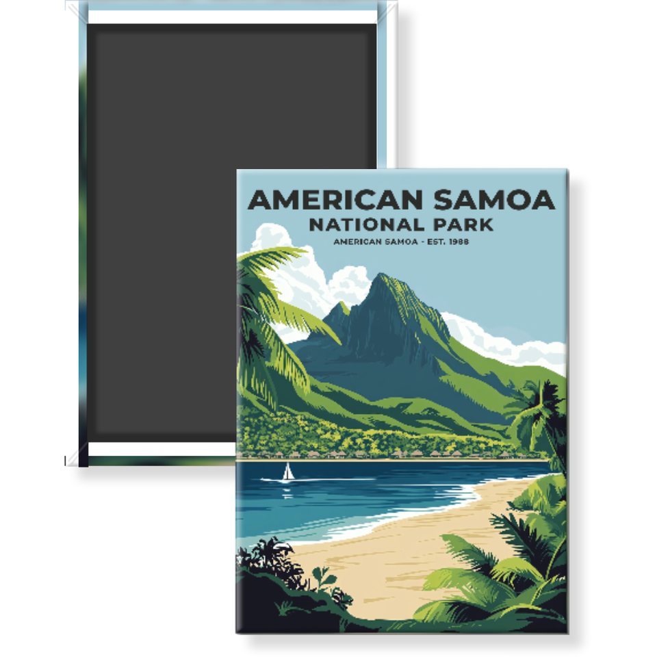 American Samoa National Park Magnet – Collection 2