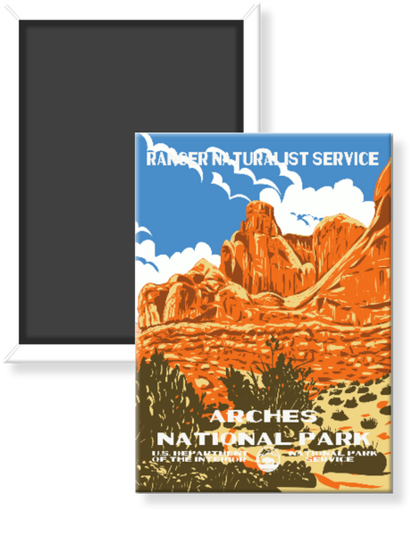 Arches National Park WPA Magnet