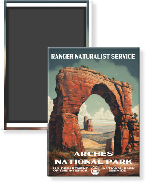 Arches National Park WPA Magnet