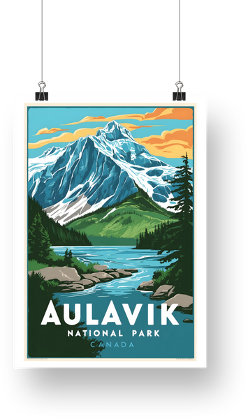 Aulavik National Park Poster