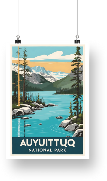 Auyuittuq National Park Poster