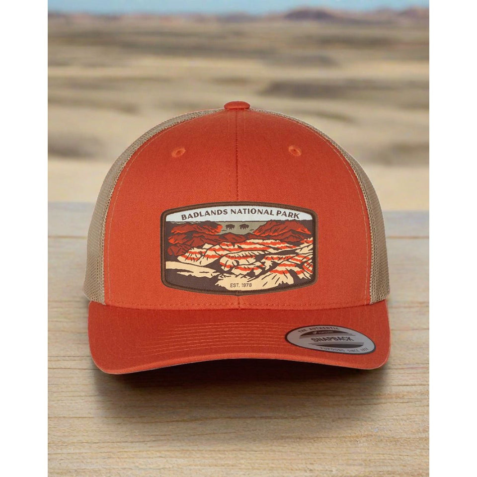 Badlands National Park Mesh Snapback Hat