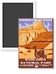 Badlands National Park WPA Magnet