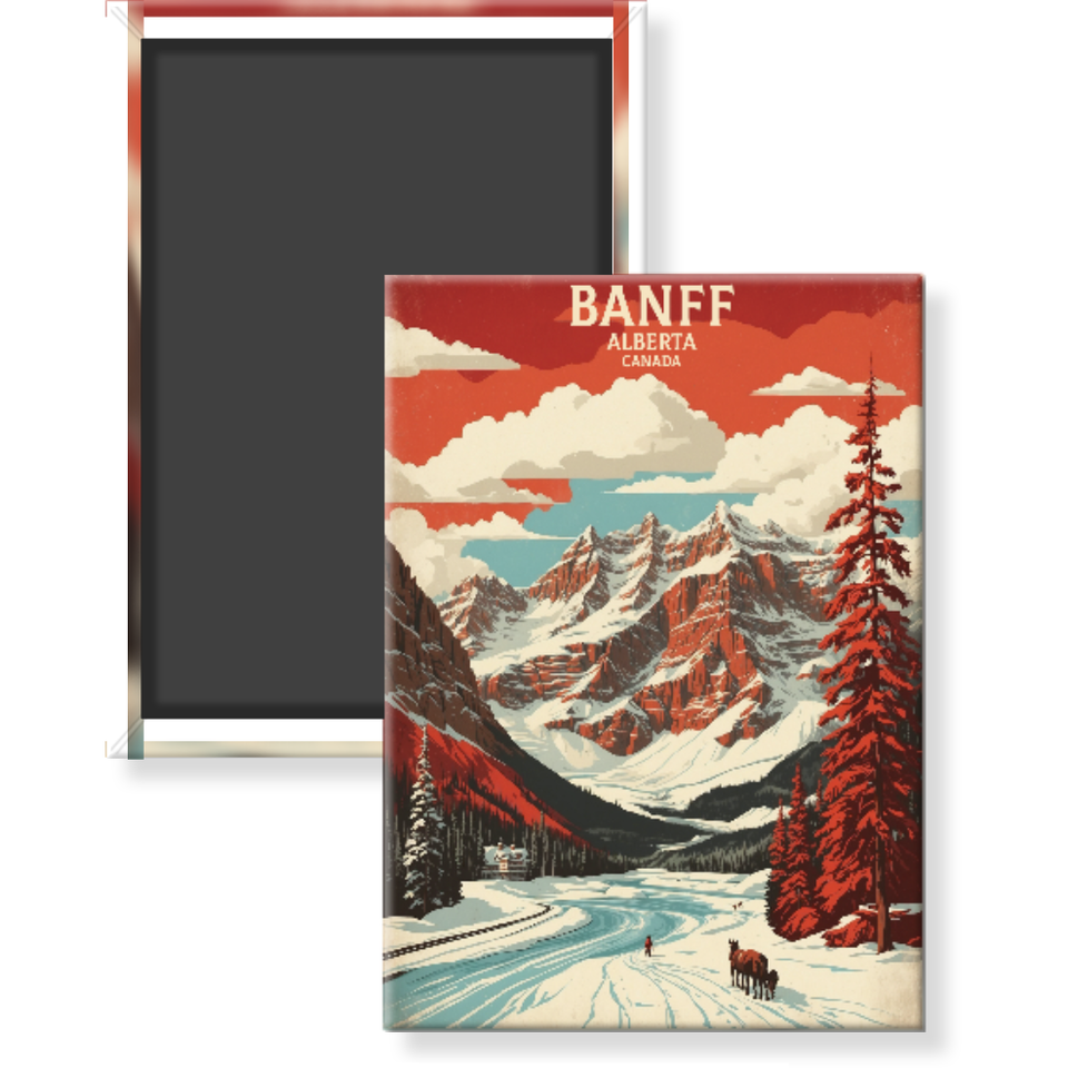 Banff National Park Magnet – Canada