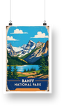 Banff National Park Poster