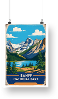 Banff National Park Poster