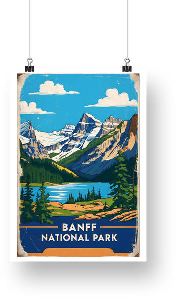 Banff National Park Poster