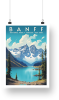 Banff National Park Poster