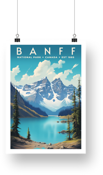 Banff National Park Poster