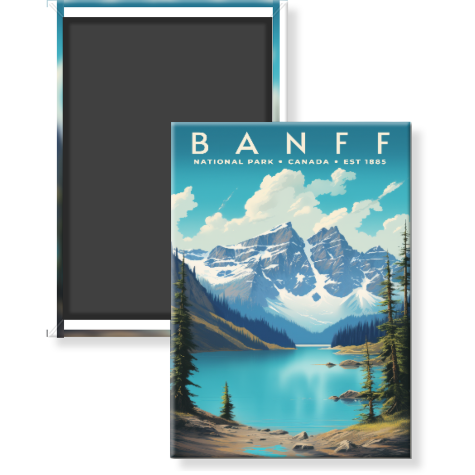Banff National Park Magnet – Canada