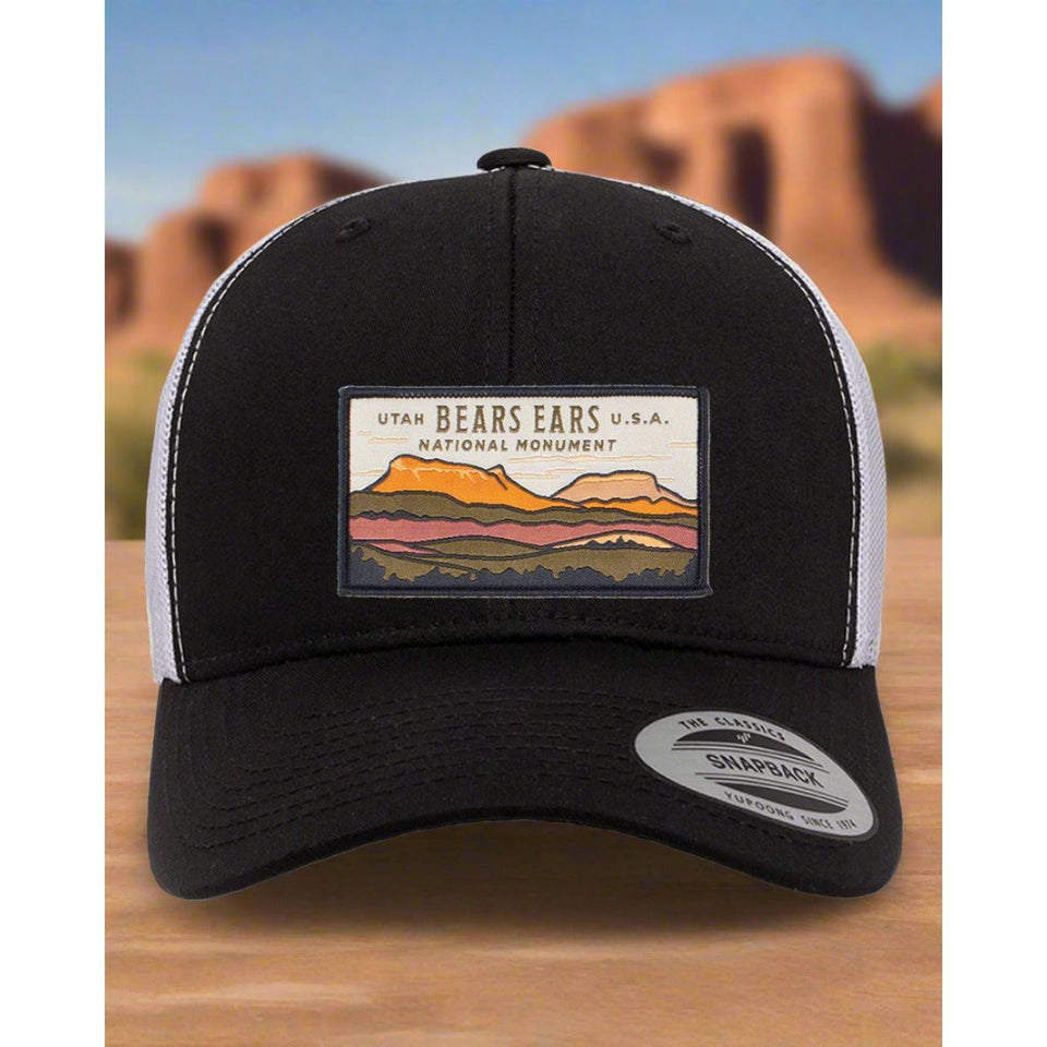 Bears Ears National Park Mesh Snapback Hat