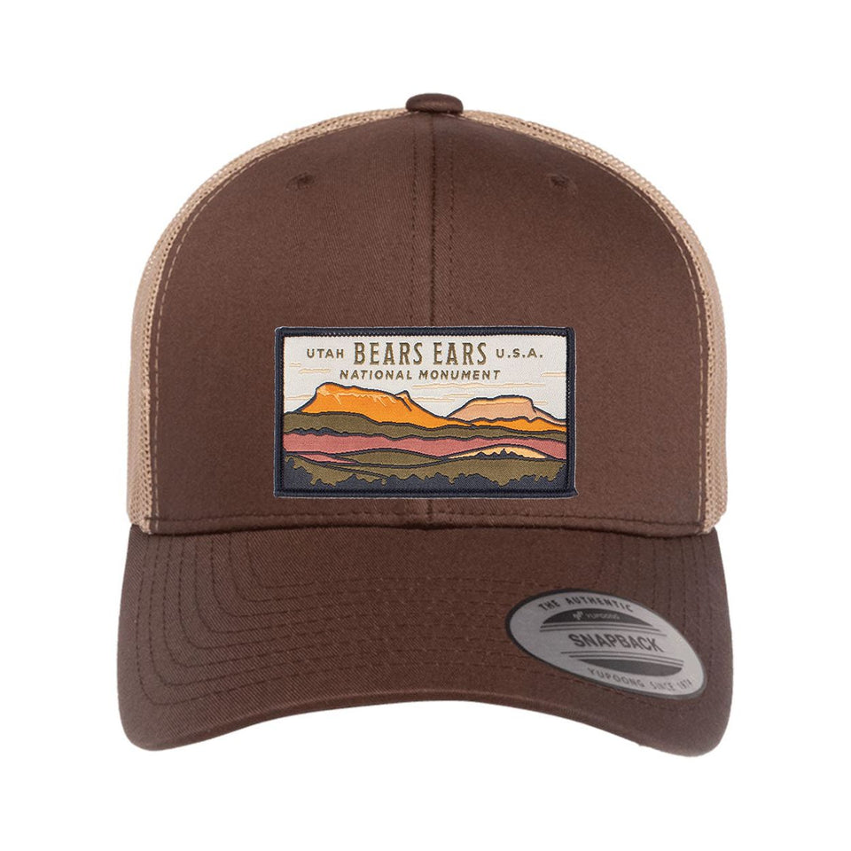 Bears Ears National Park Mesh Snapback Hat