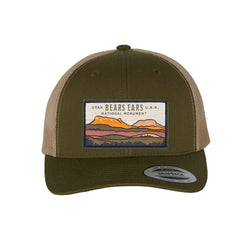 Bears Ears National Park Mesh Snapback Hat
