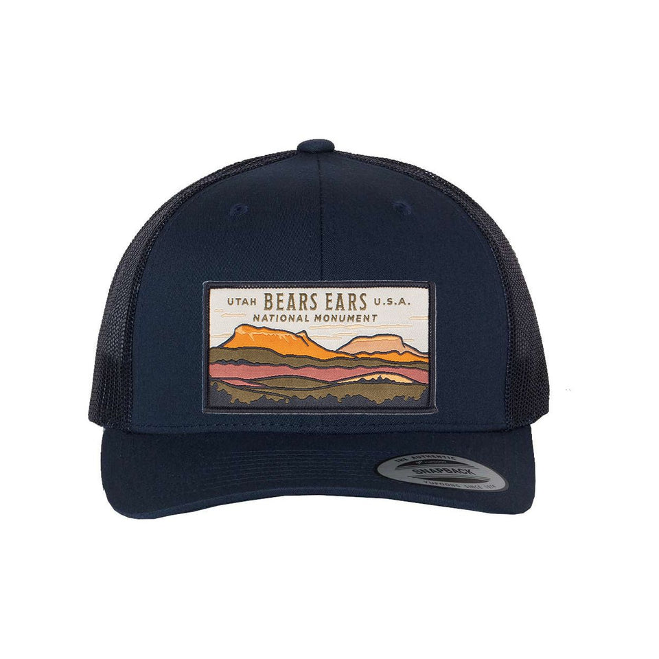 Bears Ears National Park Mesh Snapback Hat