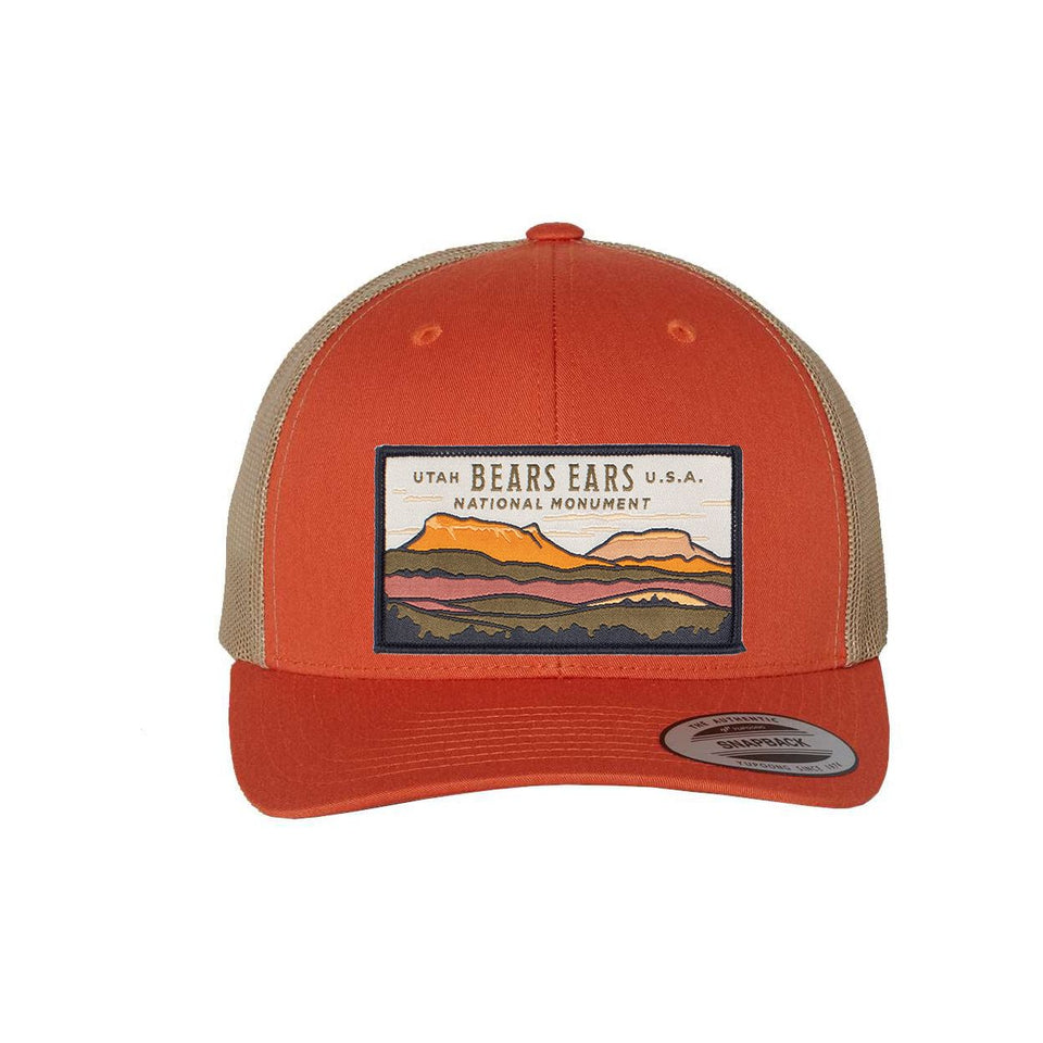 Bears Ears National Park Mesh Snapback Hat