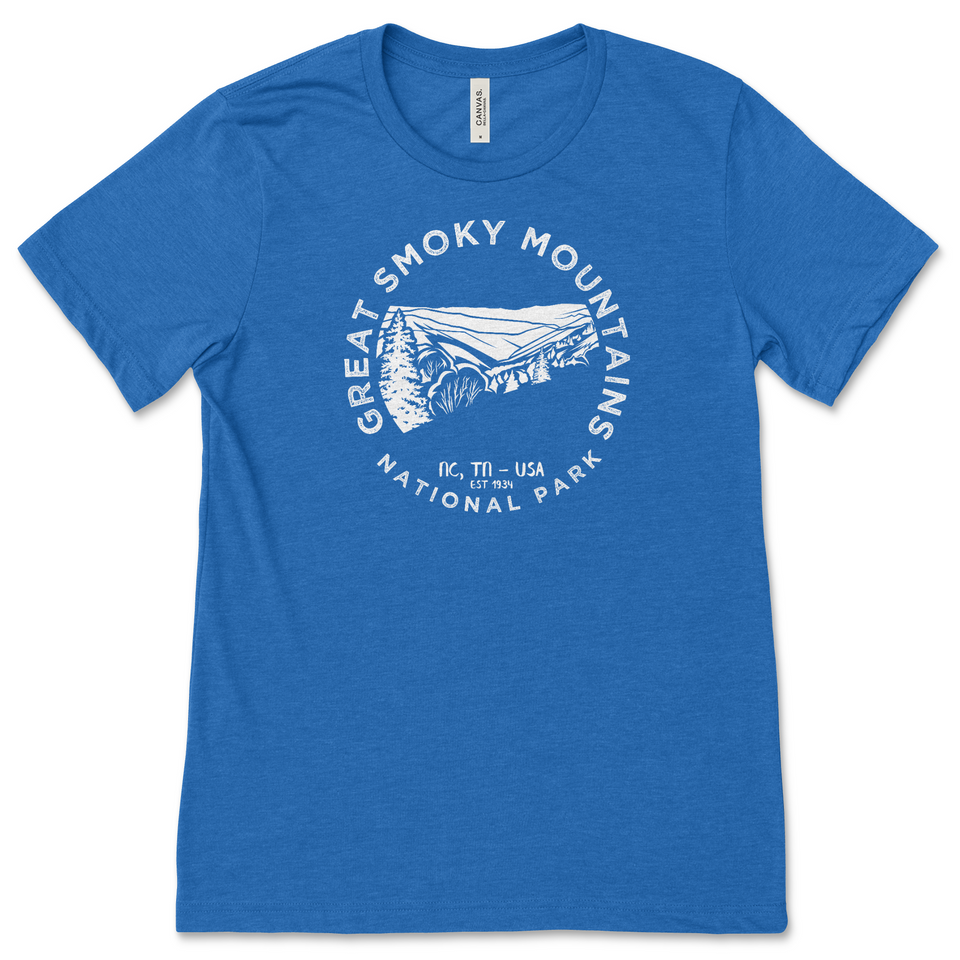 Great Smoky Mountains National Park T-Shirt – Mountain Panorama