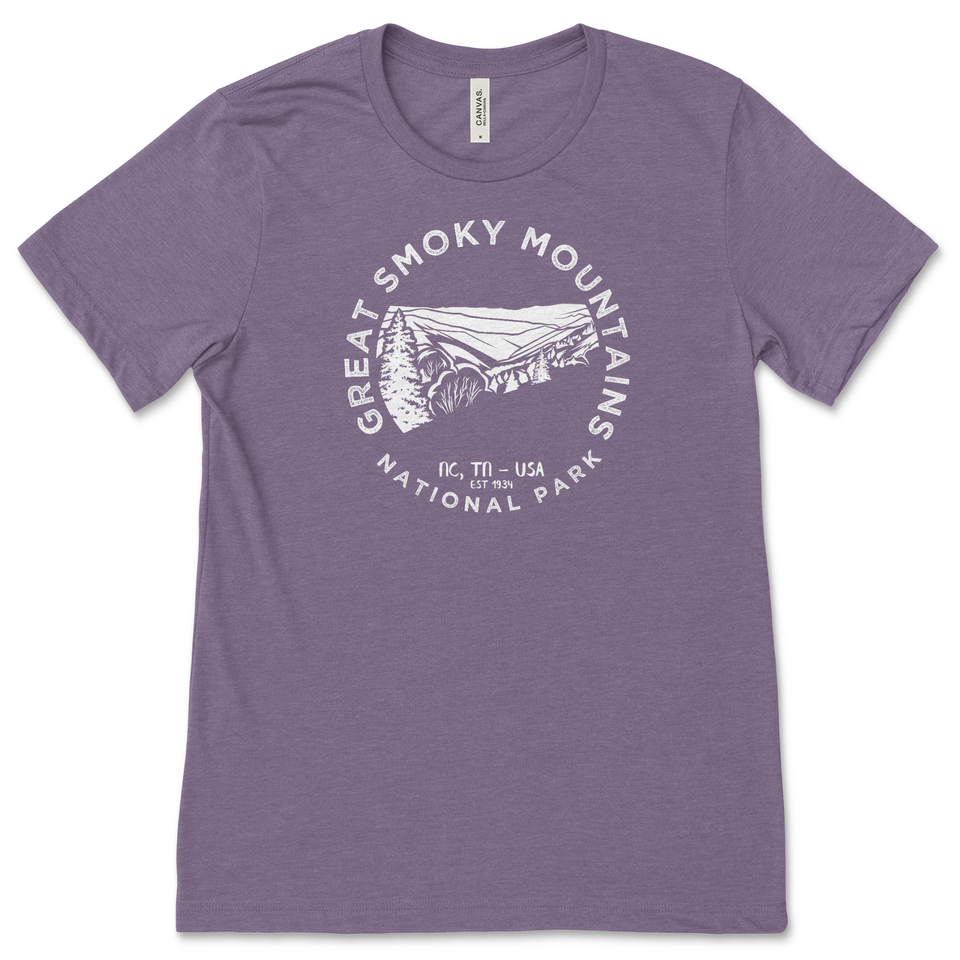 Great Smoky Mountains National Park T-Shirt – Mountain Panorama