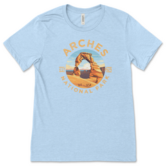 Arches National Park T-Shirt – Delicate Arch Landscape