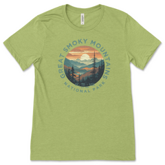 Great Smoky Mountains National Park T-Shirt – Mountain Sunset Circle