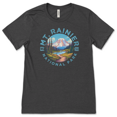 Mount Rainier National Park T-Shirt – Mountain Meadow Circle