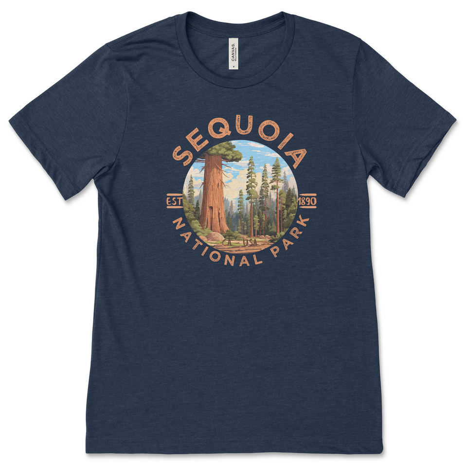 Sequoia National Park T-Shirt – Giant Forest Circle