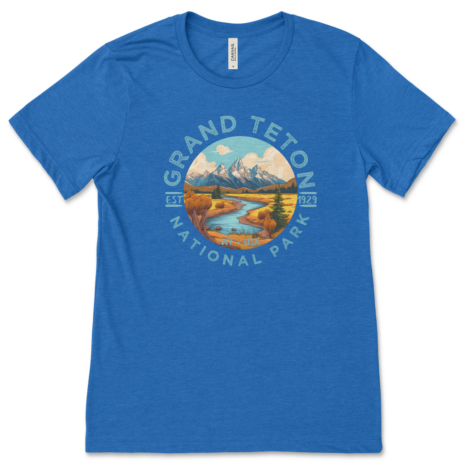 Grand Teton National Park T-Shirt – River Valley Circle