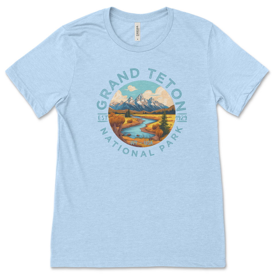 Grand Teton National Park T-Shirt – River Valley Circle